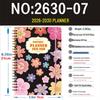 2026-2030 Planner: Cross-border Hot-selling Daily Journal Notebook
