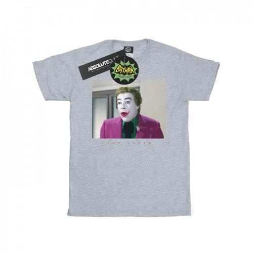 DC Comics Mens Batman TV Series Joker Photograph T-Shirt
