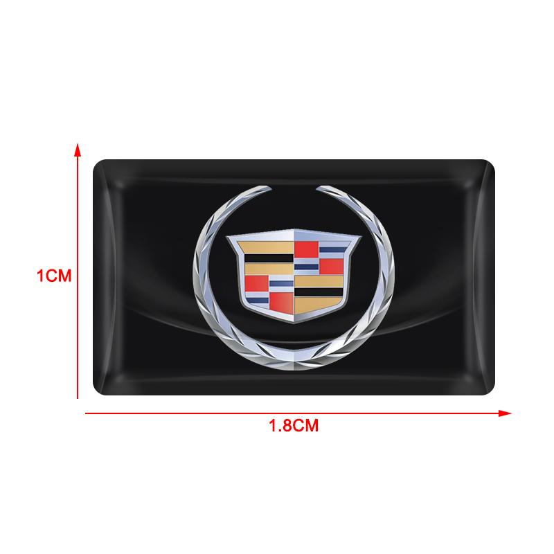 Metal Car Badge Steering Wheel Dashboard Decor Hub Caps Center Sticker For Cadillac XT5 XTS CTS BLS SLS DTS SRX Escalade Tiburon Deville