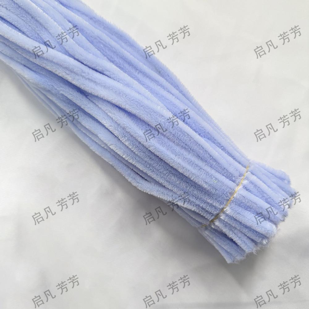 8mm Macaron Color Encrypted Twist Ties Chenille Stems for DIY Toys