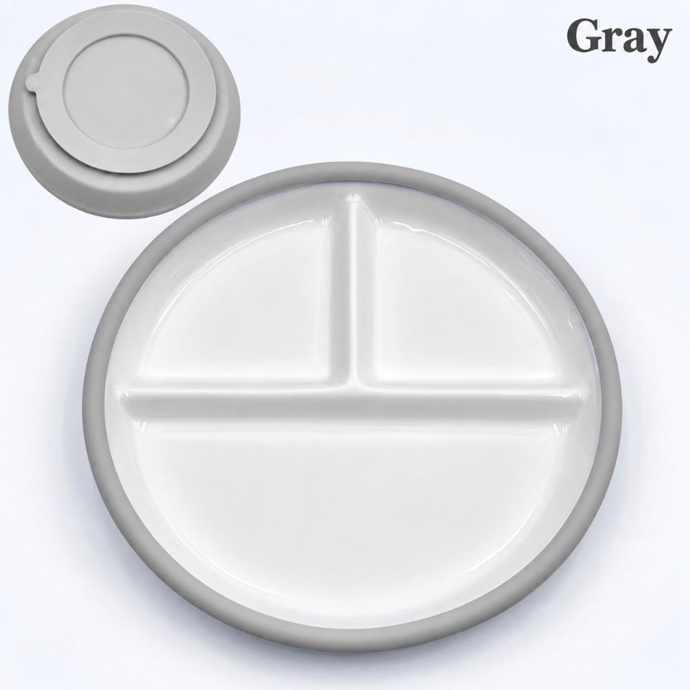 with Silicone Suction Cup Children's Complementary Food Bowl Ceramic Baby Dish Infant Training