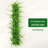Artificial Green Plant Wall with Flowers - Decorative Turf Mat for Landscaping and Windowsills