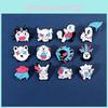 Cartoon And Funny Pokemon Brooch For Halloween Dark And Cool Alloy Accessory