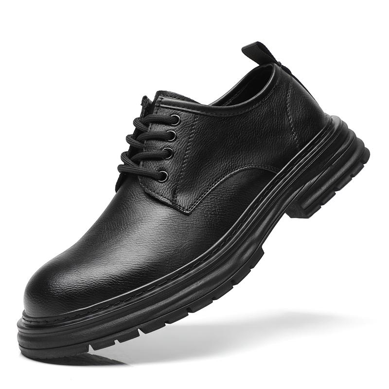 

Fashion Spring New Male Comfortable Oxfords Footwear Men Business Shoes New Arrival Men s Casual Shoes Lace-Up Men Leather Walking Shoes 46