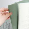 5Pcs 12x8.5Inch Letter Size File Folder Pocket Clear Water Resistant File Paper Sleeve Document Folder Hold 30 Sheets