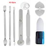 Spudger Pry Tool Kit Metal Spudger Ultra-Thin Prying Opening Tool for iPhone Laptop iPad Cell Phone Computer Repair Tool Kit
