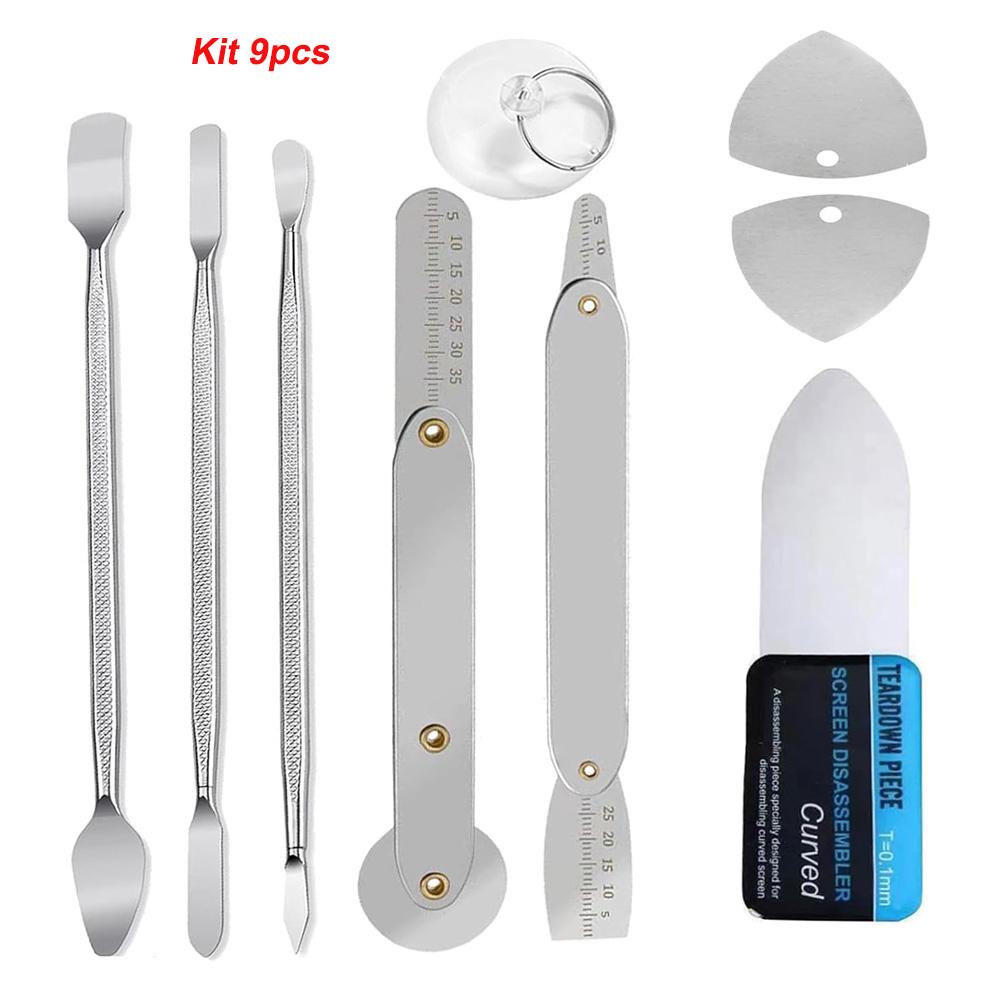 Spudger Pry Tool Kit Metal Spudger Ultra-Thin Prying Opening Tool for iPhone Laptop iPad Cell Phone Computer Repair Tool Kit