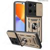 Slide Lens  Armor Funda for Infinix Note 30 5G Case Magnetic Ring Stand Holder Cover for Infinix Note 30 Pro Zero 30 40 5G Case