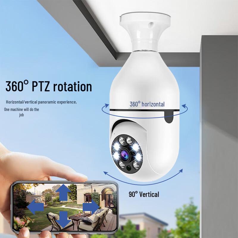

Maidongmaixi 1080P 360° Smart Bulb Security Camera