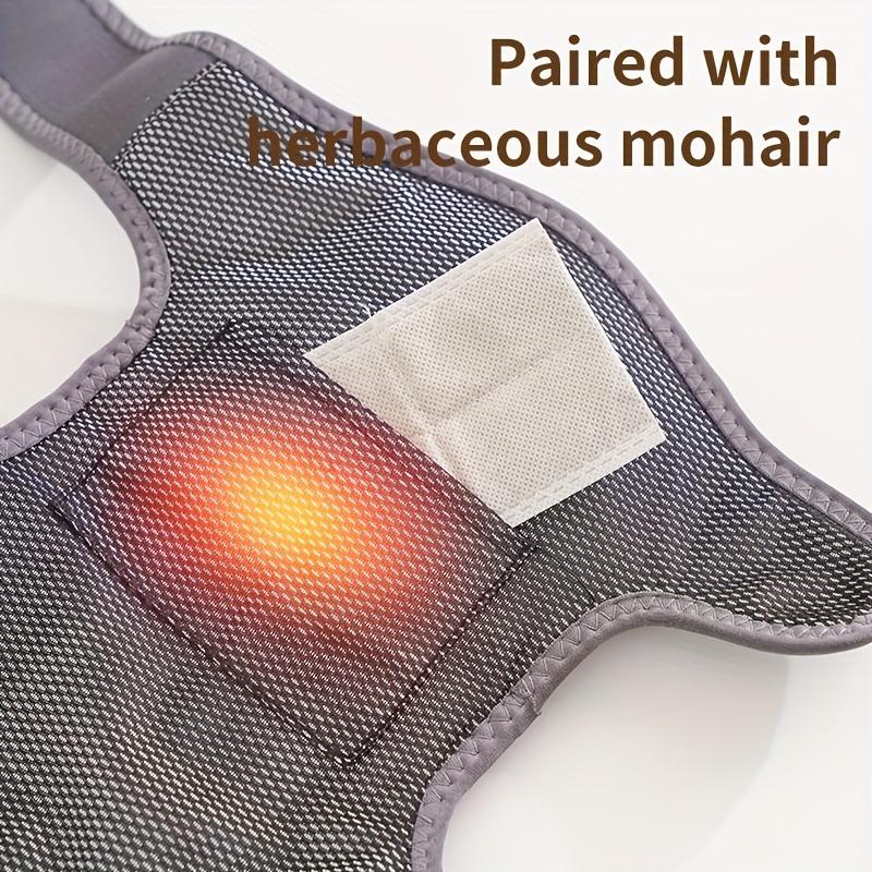 Rechargeable Knee Massager with Heat - Ideal for Post-Work, Sedentary Lifestyle, and Relaxation, Battery-Powered, Polyester Material, Knee