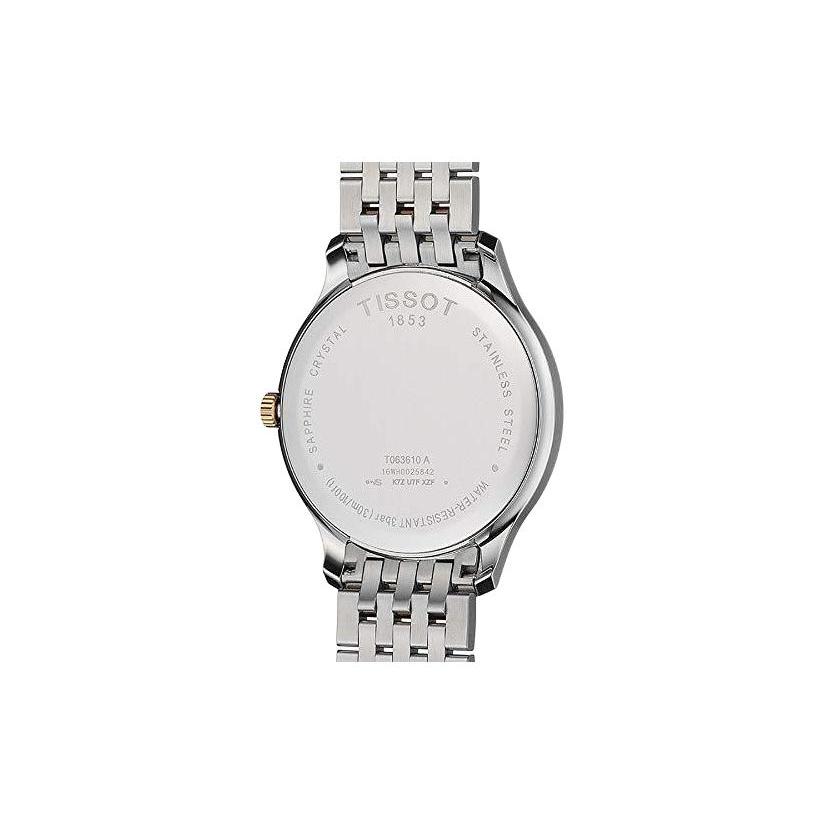 TISSOT Junya Collection Quartz Movement 30m Water Resistance Men's Watch 42mm White Dial Stainless Steel Case T063.610.22.037.01
