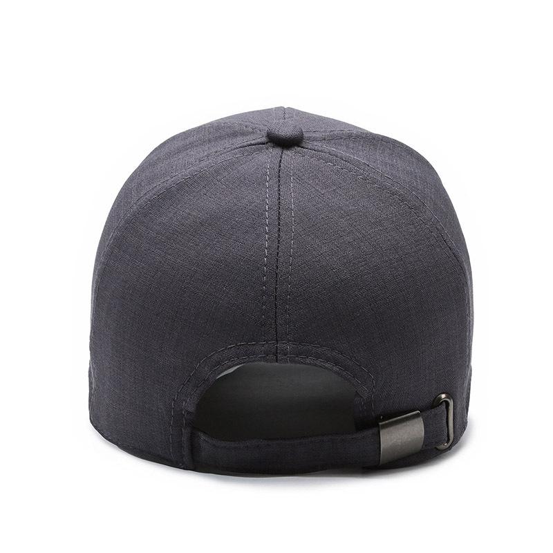Men's Long Brim Baseball Cap Sunscreen Sun Hat Spring Summer Outdoor Fishing Sun Protection Cap Male Peak Cap
