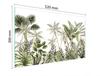 TAGLIERE IN VETRO 52x30 FOGLIE