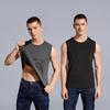 Men's Thermal Plus Velvet Innerwear Set: Double-Sided Brushed Warm Top and Pants, Plus Size.