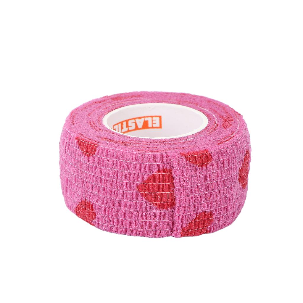 Self Adhesive Tape Elastic 0.98 Inches Width 2.18 Yards Length Athletes Finger Tape for Sports