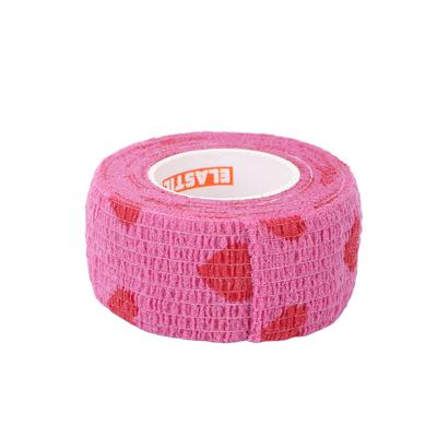 Self Adhesive Tape Elastic 0.98 Inches Width 2.18 Yards Length Athletes Finger Tape for Sports