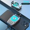Portable Universal Turbo Hurricane Mobile Phone Cooling Fan, Silent Operation Metal Structures Suitable for iPhone, Samsung