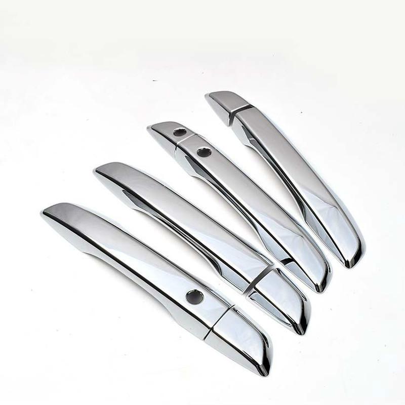 Door Handle Cover For Honda Civic Sedan Hatchback 2016 2017 2018  New ABS Chrome Trim Overlay Car Styling Molding