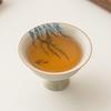 Zhi Nian Hua Hand-Painted Ceramic Master Tea Cup - Warm Oriole Ash Grey