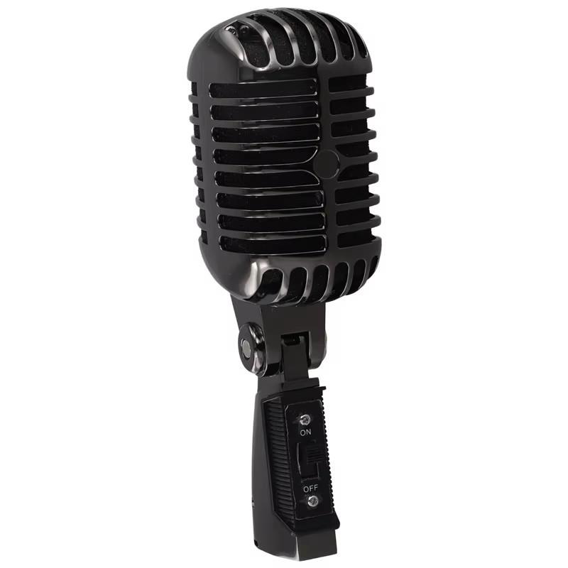 Classic Retro Dynamic Wired Microphone for Stage Performance and KTV