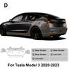 TOPEISHUNG For Tesla Model Y 3 Car Sticker 2020-2024 Paint Protection Film Clear Bra PPF Anti Scratch PreCut Car Body Film Cover