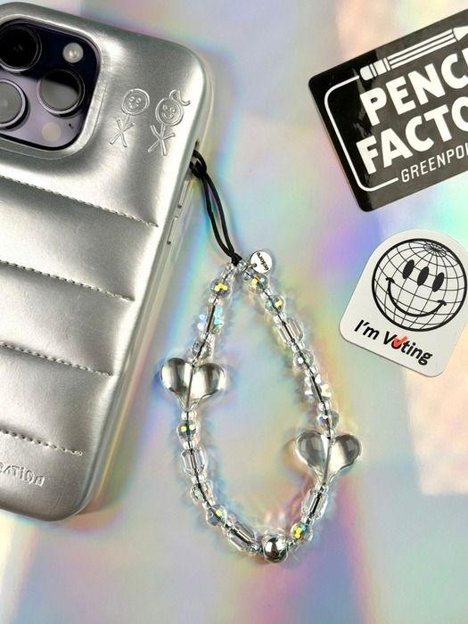 Eclore Mini krystalové srdce popruh