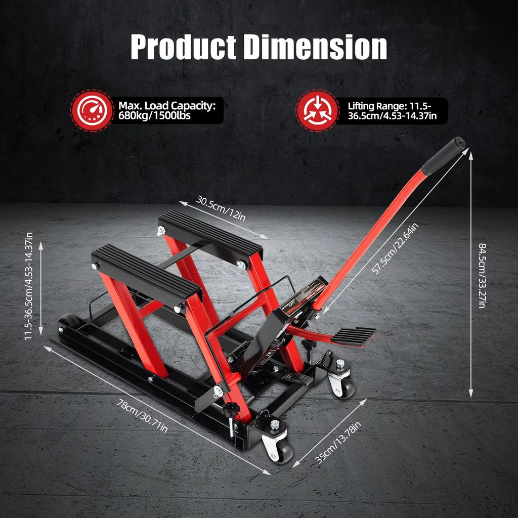 Motorcycle Tools Motorcycle Lift Platform, Locomotive Hydraulic Dedicated Lift