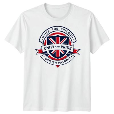Union Jack Jednotné Království Tričko Britský Patriot Velká Británie Tričko Muži Ženy