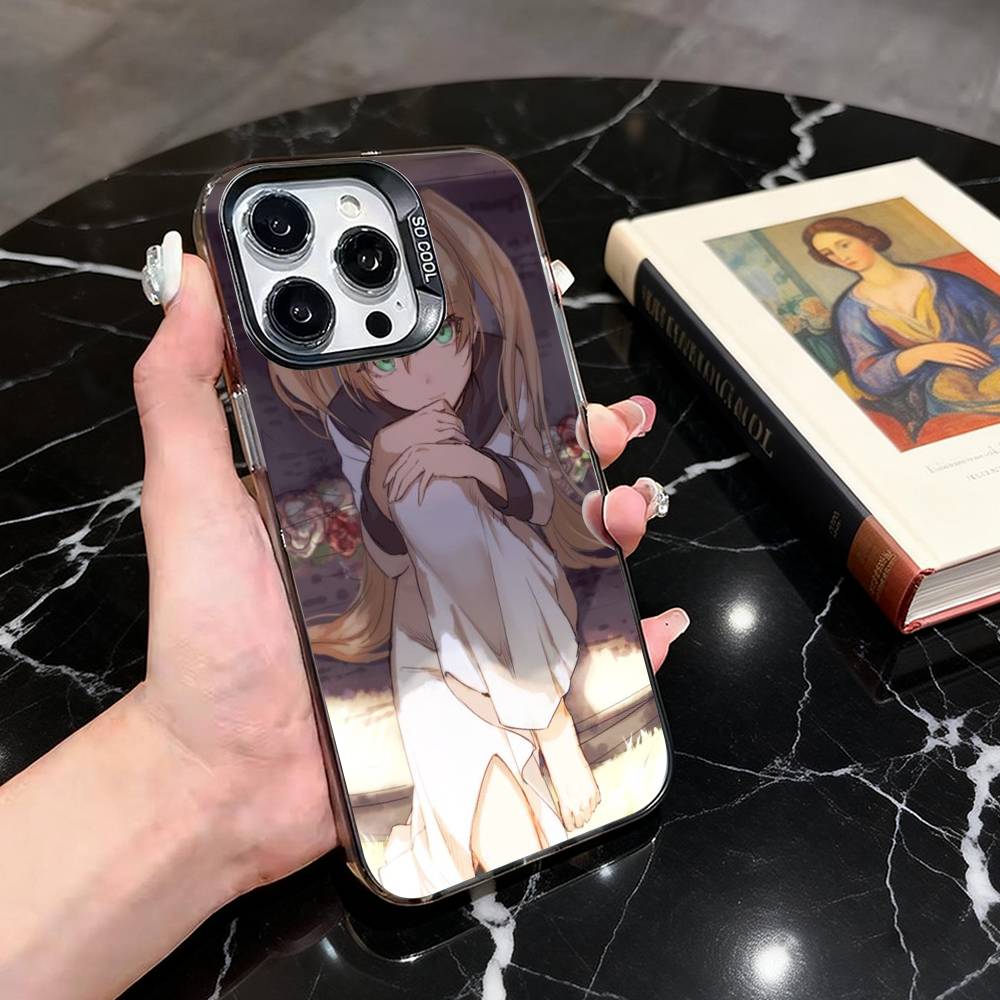 

Kamisama Kiss White Phone Case For iPhone 17,16,15,14,13,12,11 Plus,Pro Max,XS,Colored Silver Plated Inside Cover iPhone16pro