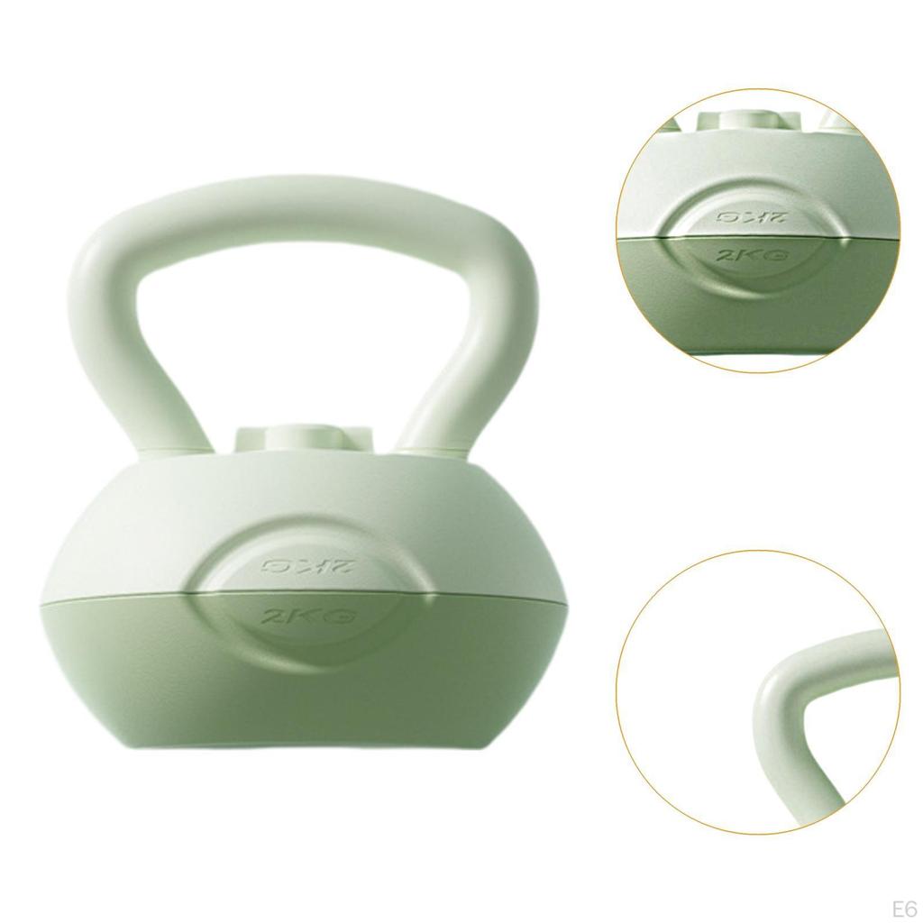 Kettlebell Filled with Water, Training Device for The Gluteal Muscles, Adjustable Weight From 2-4