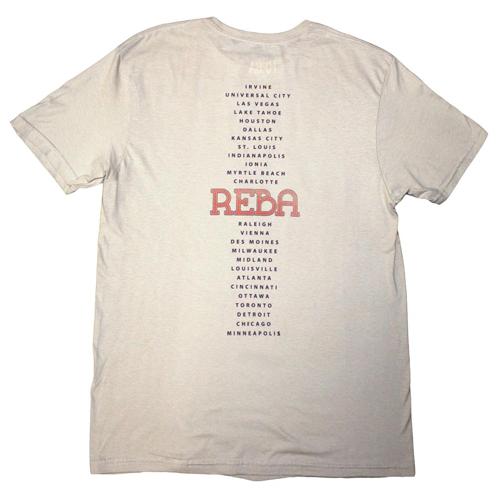 Reba McEntire Unisex Adult 1994 Tour Back Print T-Shirt