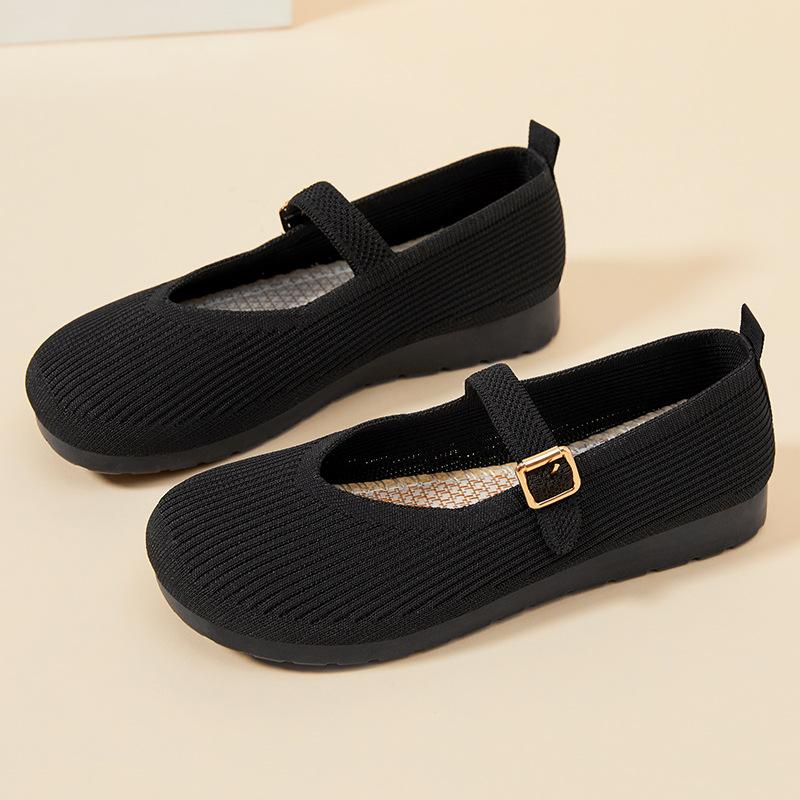 Women's summer casual women's shoes breathable shoes comfortable soft soles not tired feet flat shoes