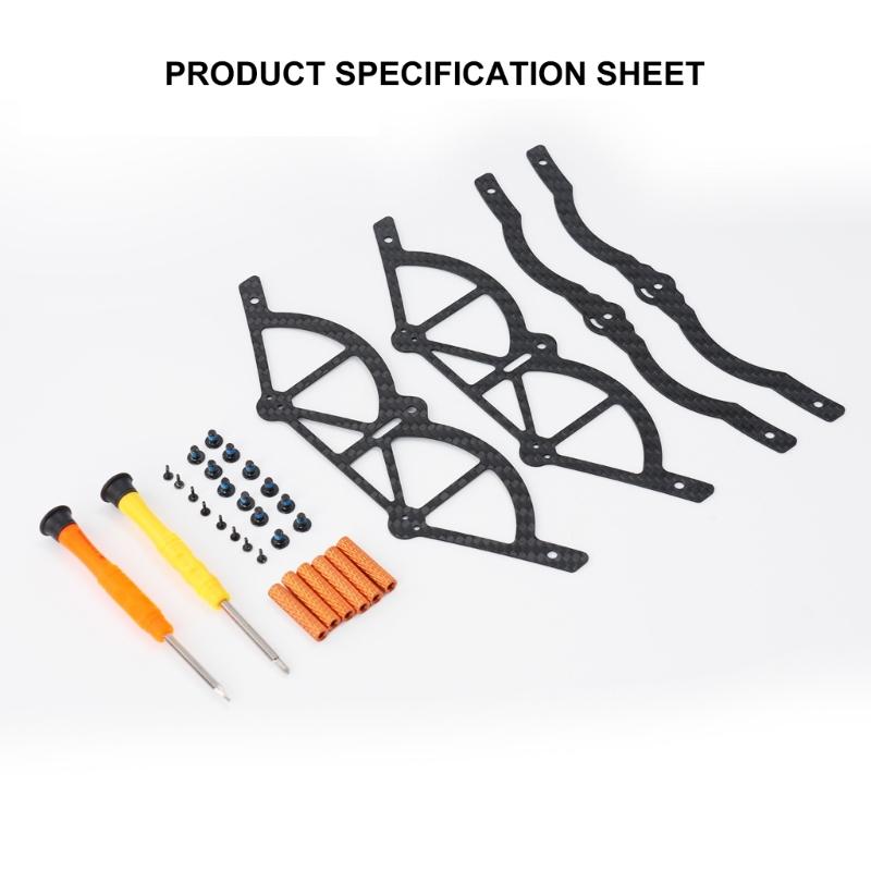 360 Degree Protective Shell For Drones Carbon Fiber Providing Durability Easy Installation