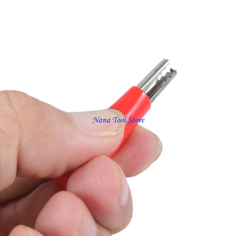 

31GJ Hot 10x 28mm Leads for Crocodile Test Clip Fr Electrical Jumper Wire C China Mainland