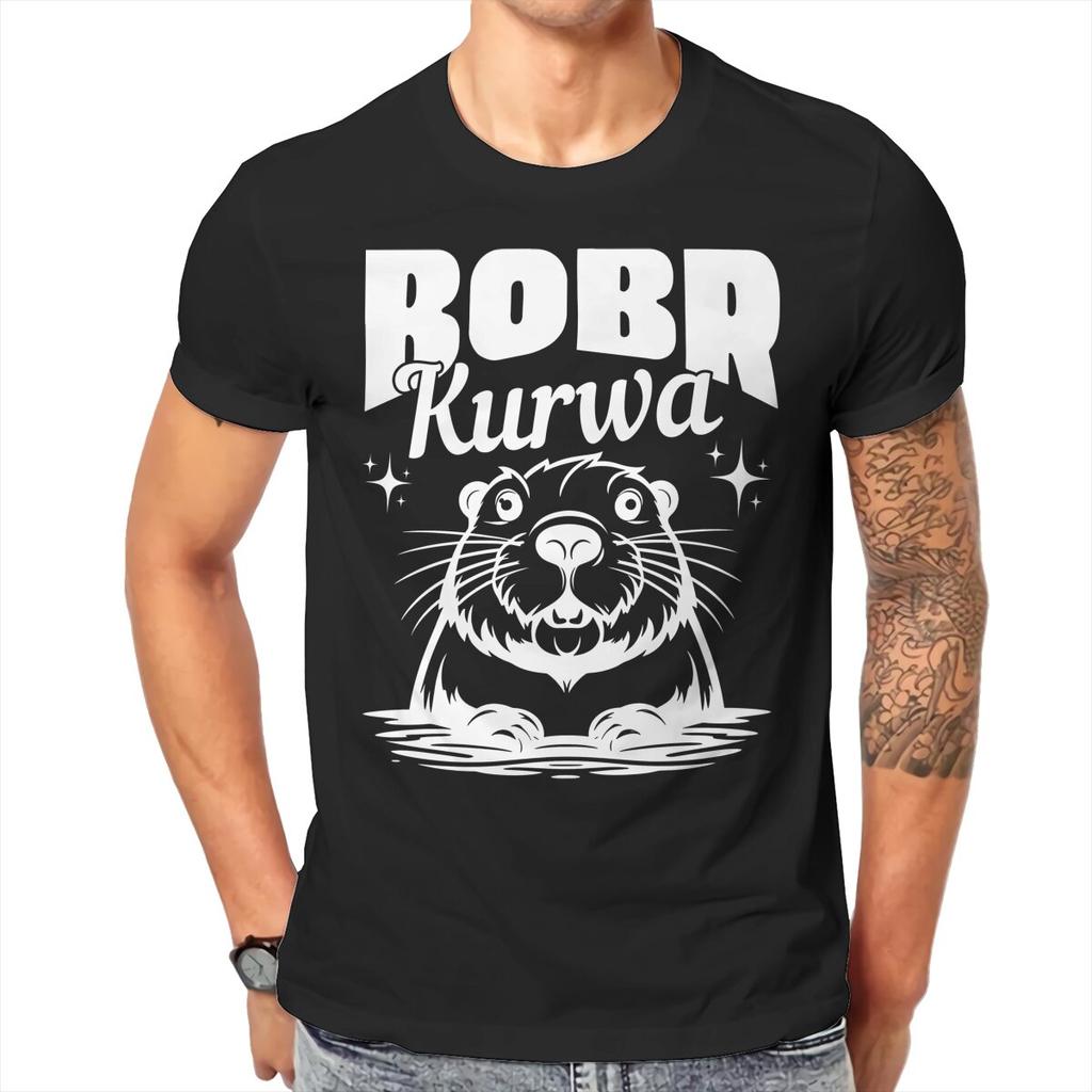 Bobr Kurwa Bever T-shirt Unisex T-shirts Zomerkleding Katoenen O-hals T-shirt