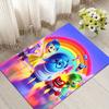 1pc Inside Out Pattern Area Rug Soft Flannel Floor Mat for Living Room,Office,Bedroom and Carpet,Sofa Coffee Table Floor Mat