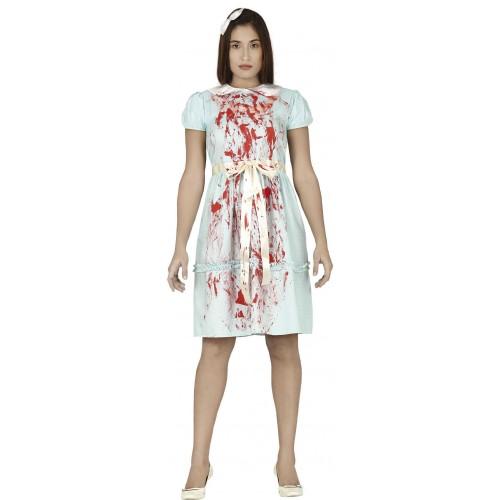 Fiestas Guirca Womens/Ladies Ghost Costume Dress