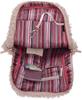 Moleskine Textile Backpack with Laptop One Size Women's 4-Piece 13-Inch Storage, ET22FLBK3D22, Pink,