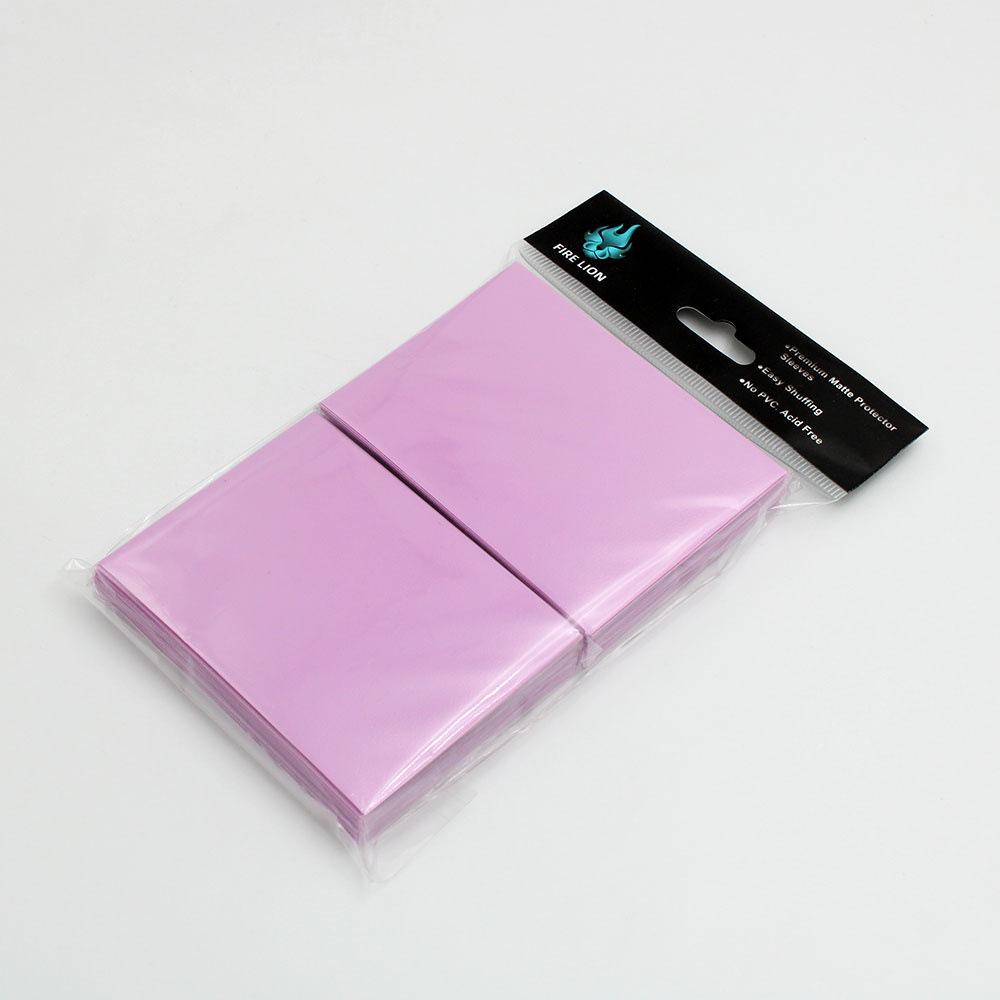 100PCS 66*91mm Penny Color Matte Katana Trading Card Sleeve Holder TCG Cards Protector for MTG Card Baseball card Sleeves