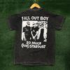 Fall Out Boy So Viel (Zum) Stardust Rockband Mineral Wash T-Shirt Medium