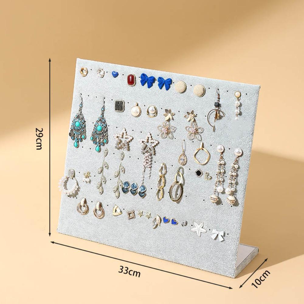Flannel Ear Stud Display Rack Hanging Display Stand Useful Earring Display Shelf  Jewelry Props