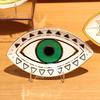 Oval Decorative Plate Eye Shape Dessert Plate Unique Jewelry Tray  Gift