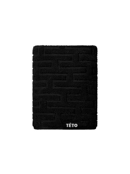 TETO 1P Black Edition Solid Supima Towel 230g Solid 230g