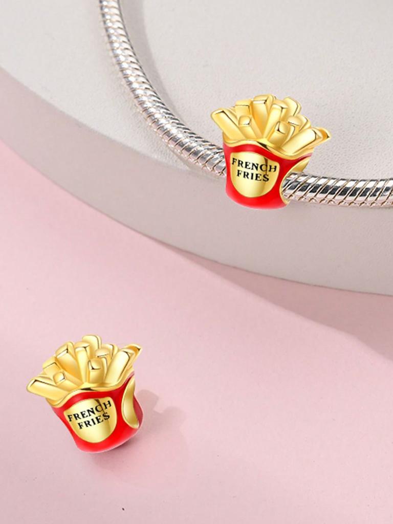 Charms Plata Halloween Pumpkin Pineapple Bead Copper Plated Fit Charms Copperoriginal Bracelet For Jewelry Making Diy Charm
