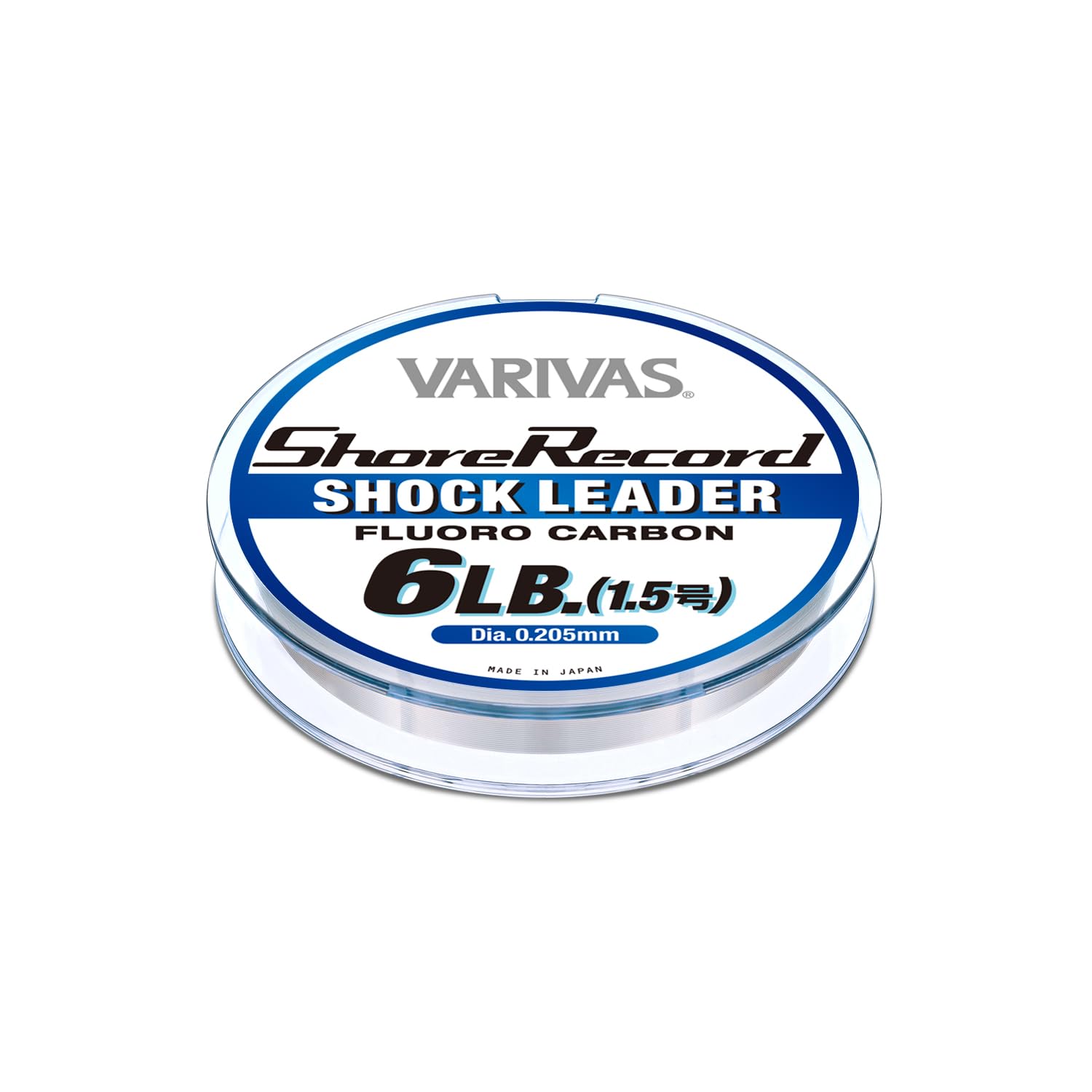 VARIVAS Shore Record Shock Leader Fluorocarbon 30m 6lb (1.5)