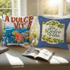 La Dolce Vita Lemon Pillow Gift Home Office Decoration Pillow Bedroom Sofa Car Cushion CoverPillow Case