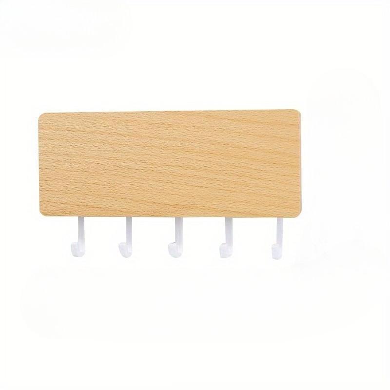 1Pc Wall-hung Type Wooden Decorative Wall Shelf Sundries Storage Box Hanger Organizer Key Rack Wood Wall Shelf