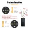 Universal Wireless Car Steering Wheel Control Button 10Keys for Car Radio DVD GPS Multimedia Navigation Head Unit Remote Control