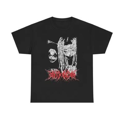 NG D9L Klown Creepy Horror Clown Dark Goth Punk Graphic Tee Cotton Mens Womens T Shirt Streetwear