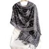 Vintage Elegant Paisley Printed Long Tassel Scarf For Women Travel